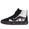 Vans (ps)  Sk8-hi Side Zip Halloween 'in The Shadows Black Port Red'