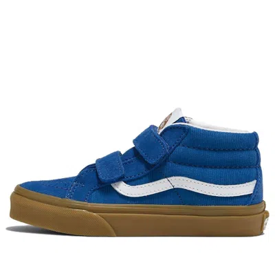 Vans (ps)  Sk8-mid Reissue V Corduroy Shoes 'pop Blue'