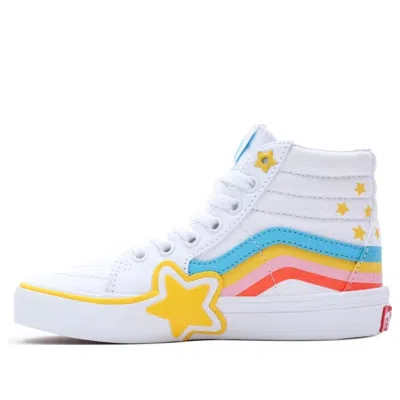 Vans (ps)  Sk8-hi 'rainbow Star' In White