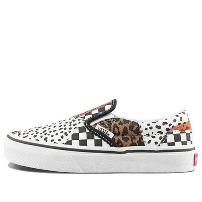 Vans (ps)  Slip-on 'leopard Print' In White