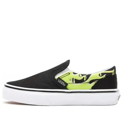 Vans (ps)  Slip-on 'black Green' In Multi