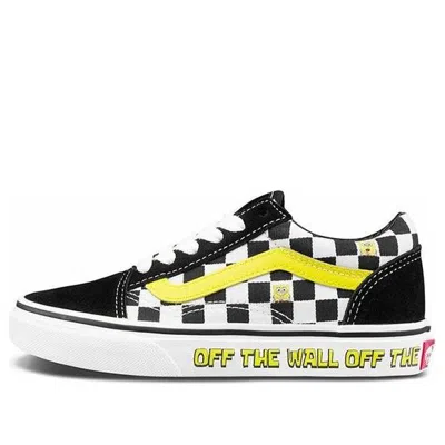 Vans (ps)  Spongebob Squarepants X Old Skool 'off The Wall' In Black