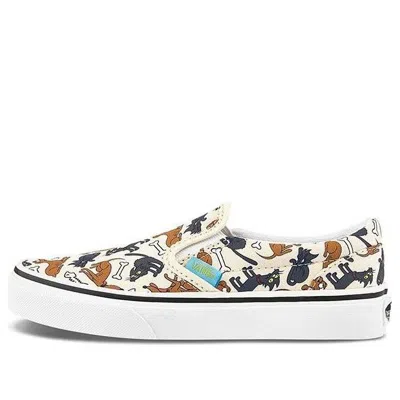 Vans (ps)  X The Simpsons Classic Slip-on 'family Pets' In White