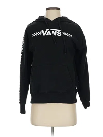 Pre-owned Vans Pullover Hoodie In Black