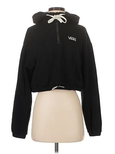 Pre-owned Vans Pullover Hoodie In Black