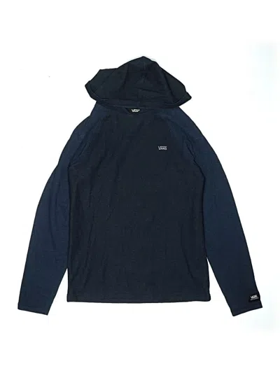 Pre-owned Vans Kids' Pullover Hoodie In Blue