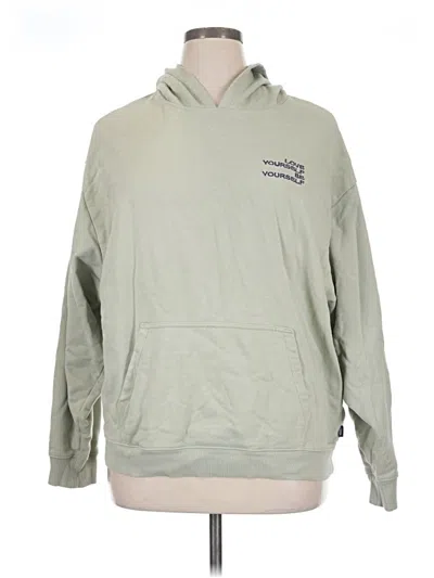 Pre-owned Vans Pullover Hoodie In Green