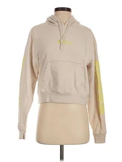 Pre-owned Vans Pullover Hoodie In Tan