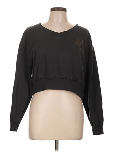 Pre-owned Vans Pullover Sweater In Black