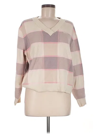 Pre-owned Vans Pullover Sweater In Pink