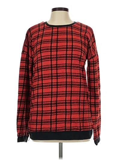 Pre-owned Vans Pullover Sweater In Red