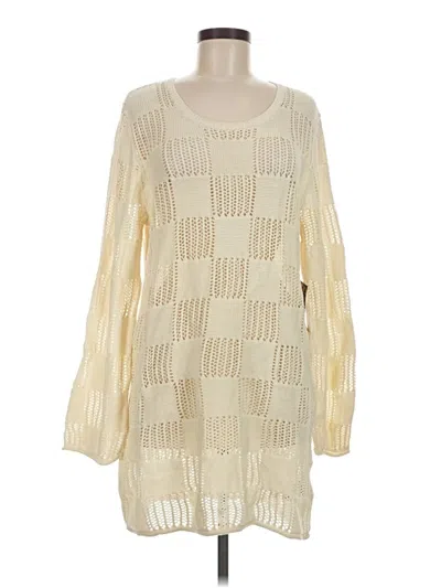Vans Pullover Sweater In Yellow