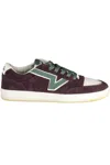 Vans Purple Leather Men Sneaker In Purple