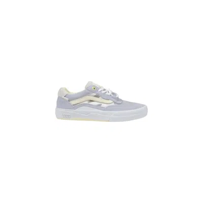 Vans Purple Suede Sneaker In Gray