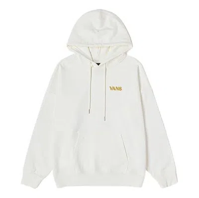 Vans Quilted Elbow Hoodie 'beige' In White