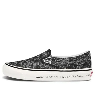 Vans Raised By Wolves X Og Classic Slip-on Lx 'tv Static'
