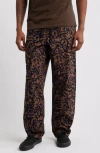 Shop Vans Range Baggy Pants In Sepia/black