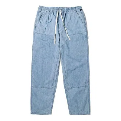 Vans Range Baggy Tapered Carpenter Ewaist Trousers 'blue'