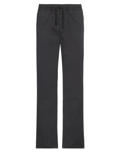 Vans Range Elastic Man Pants Black Size L Cotton, Elastane
