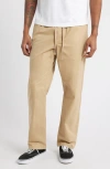 Vans Range Relaxed Drawstring Pants In Brown