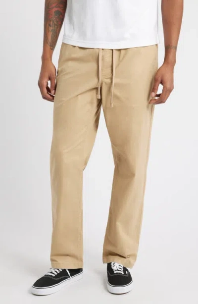 Vans Range Relaxed Drawstring Pants In Brown