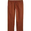 Vans Range Relaxed Elastic Waist Pants In Tortoise Shell