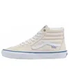 Vans Raw Canvas Skate Sk8-hi 'white Blue' In Multi