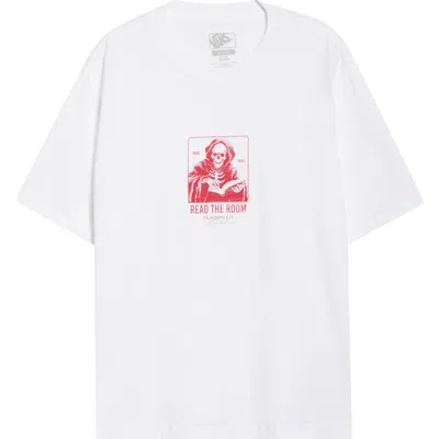 Vans Read The Room Graphic T-shirt In Gray