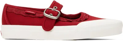 Vans Red Fu Mary Jane Sneakers