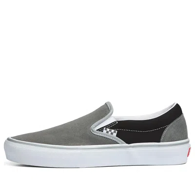 Vans Reflective Skate Slip-on 'gray Black' In Multi