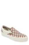 Vans Classic Slip-on 98 Dx Anaheim Sneakers In Lx Checkerboard Coffee