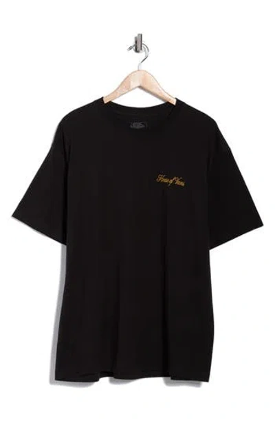 Vans Relaxation Logo Graphic T-shirt In Black