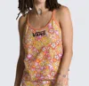 Vans Resort Floral Halter Tank Top In Sun Baked In Multi