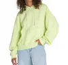 Vans Retro Pullover Hoodie In Shadow Lime Green In Green