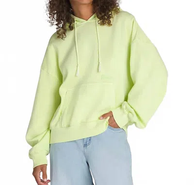Vans Retro Pullover Hoodie In Shadow Lime Green