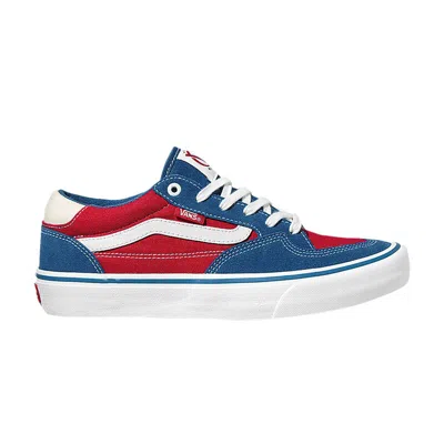 Pre-owned Vans Rowan Pro 'navy Red' | Blue | Men's Size 8