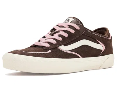 Vans Rowley Classic Athletic Shoes Suede Demitasse : In Brown