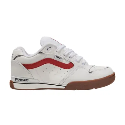Pre-owned Vans Rowley Xlt 'white Red Gum'