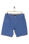 Vans Roy Stretch Cotton Shorts In Bijou Blue