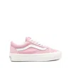 Vans Rubber  Fabric Sneakers In Pink