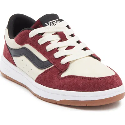 Vans Ryland Sneaker In Burgundy