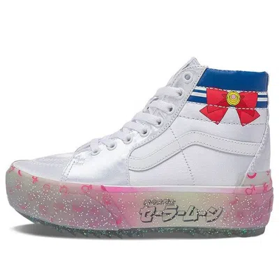 Vans Sailor Moon X Sk8-hi Stacked 'pretty Guardian - Silver' In Multi