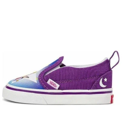 Vans Sailor Moon X Slip-on V Toddler 'pretty Guardian - Blue Purple'