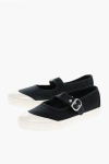 Vans Satin Mary Jane Ballet Flat With Buckle In Multi