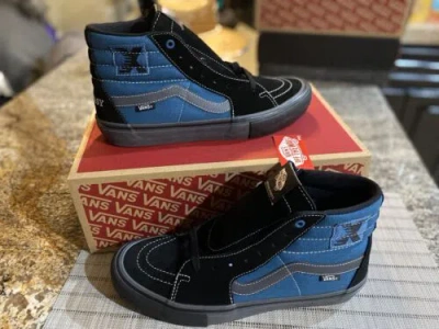 Pre-owned Vans Sci Fi Fantasy Sk8 Hi 10 Skate High Sb Hsu Vault Fa Syndicate Supreme Wtaps In Multicolor
