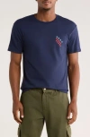 Vans Scorpion Logo Graphic T-shirt In Blue