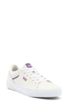 Vans Seldan Sneaker In Leather Retro Pop Grape Jam
