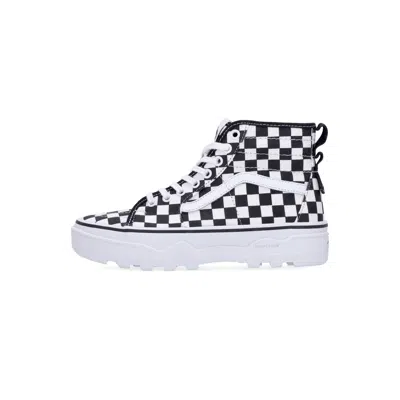 Vans Sentry Sk8-hi Wc Checkerboard Women's High Shoe