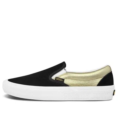 Vans Shake Junt X Slip-on Pro 'black Gold' In Multi