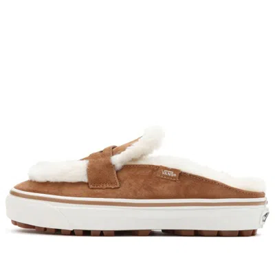 Vans Shearling Style 53 Cozy Mule Dx Shoe Brown
